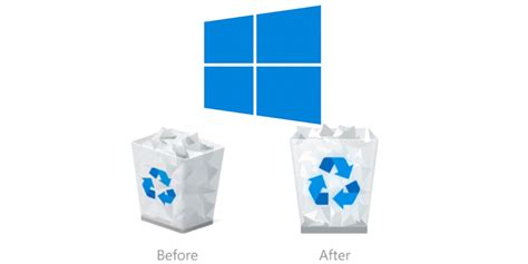 trash bin icon windows 10